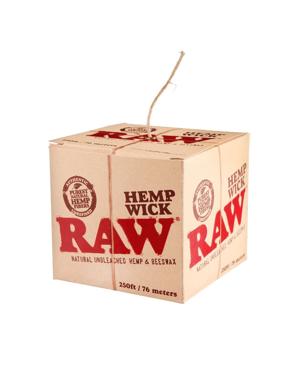 RAW Hemp Wick - 100ft